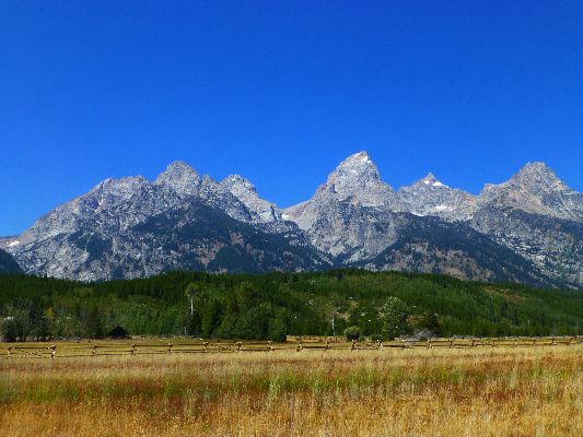 Grand Tetons from the Moose Road, day 0